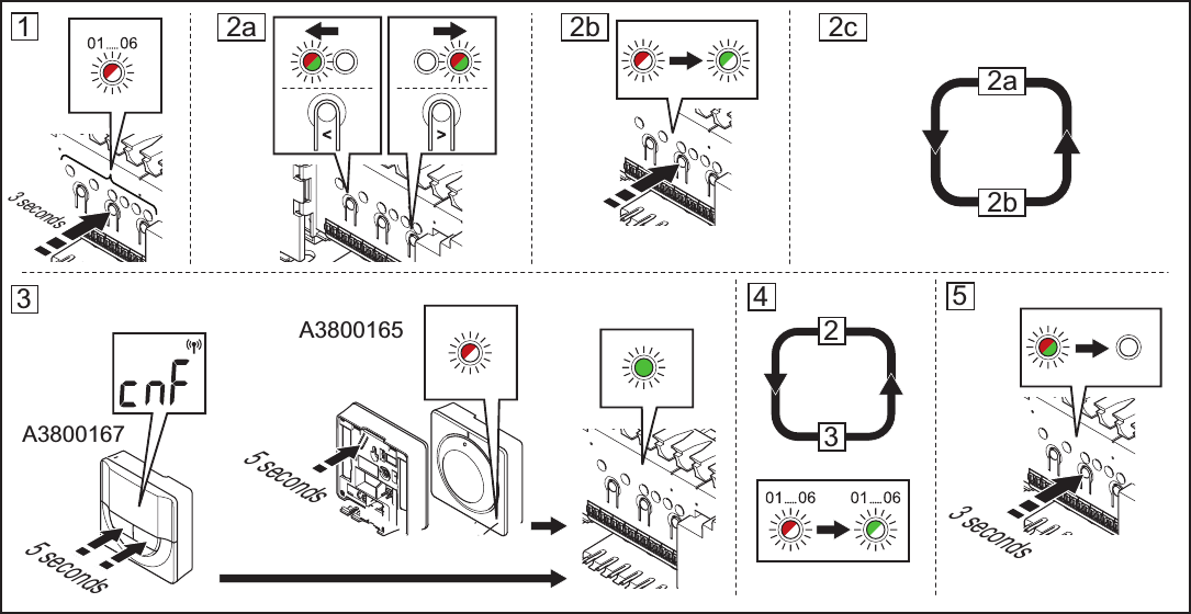 8  |  uponorpro.com1342a 2b 2c2a2bA3800167A3800165 2355 seconds5 seconds3 seconds3 seconds