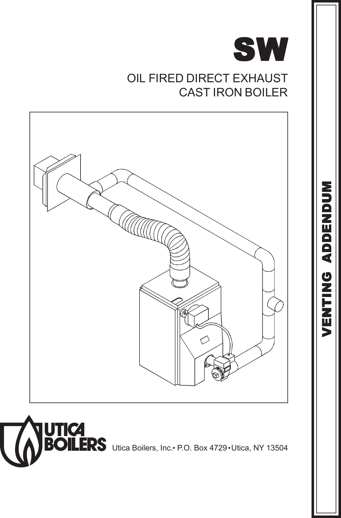 Page 1 of 8 - Utica-Boilers Utica-Boilers-Sw-Series-Ii-Venting-Addendum- 27515501  Utica-boilers-sw-series-ii-venting-addendum