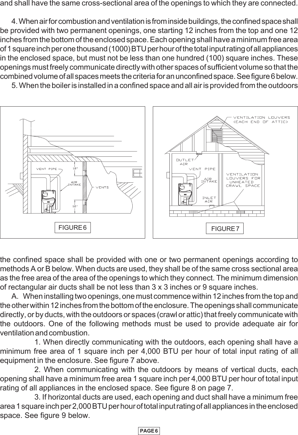 Page 7 of 8 - Utica-Boilers Utica-Boilers-Sw-Series-Ii-Venting-Addendum- 27515501  Utica-boilers-sw-series-ii-venting-addendum