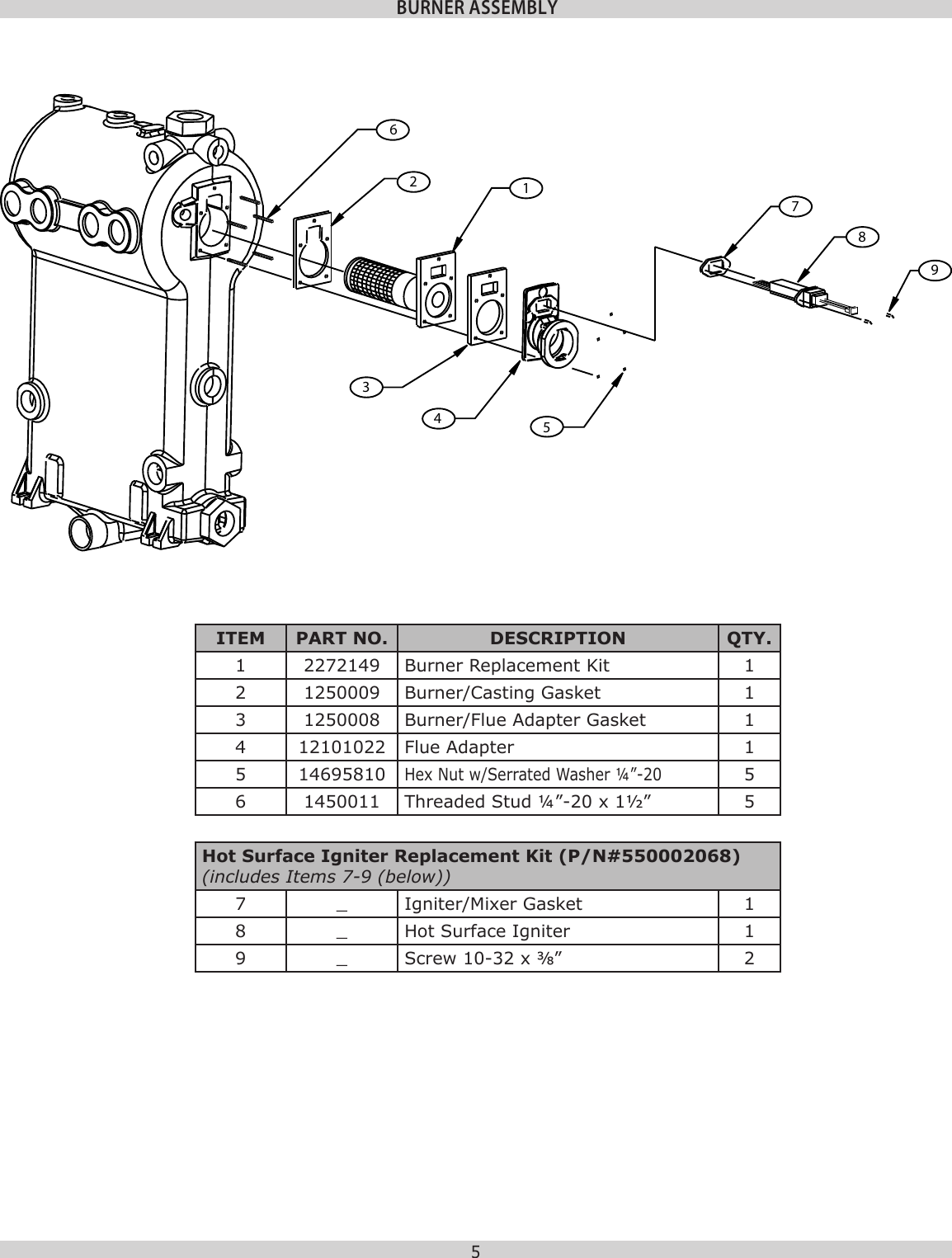 Page 5 of 12 - Utica-Boilers Utica-Boilers-Ub90-200-Parts-List-  Utica-boilers-ub90-200-parts-list