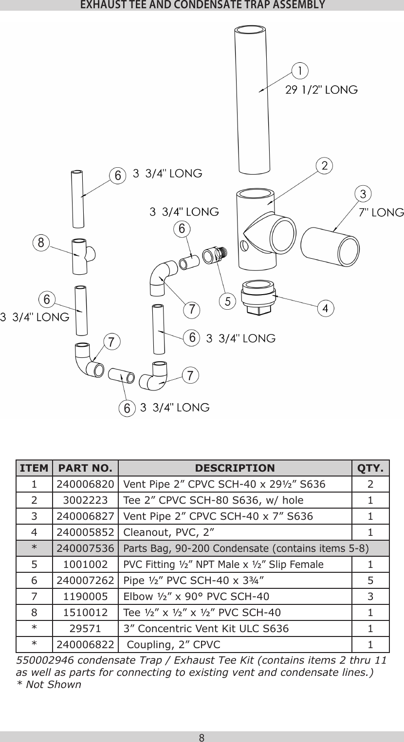 Page 8 of 12 - Utica-Boilers Utica-Boilers-Ub90-200-Parts-List-  Utica-boilers-ub90-200-parts-list