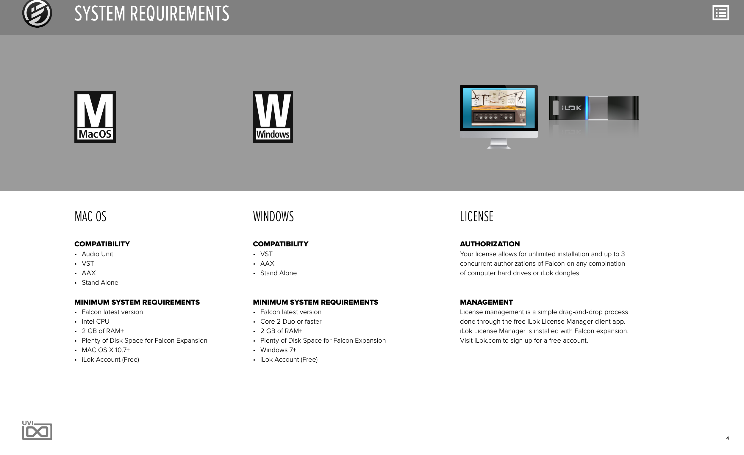 Page 4 of 10 - Uvi Installing Falconexpansions En Falcon Expansion Installation Guide User Manual