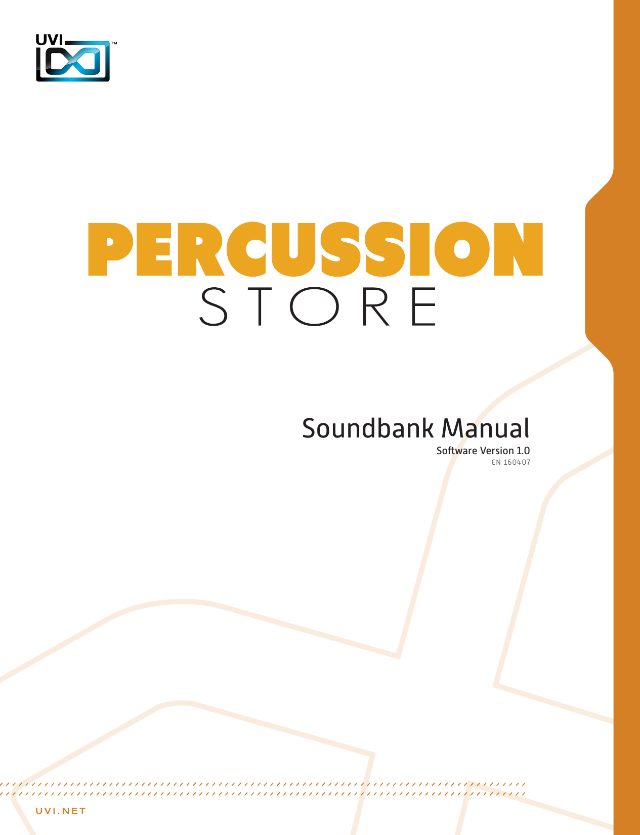 Uvi Percussion Store Manual PercussionStore Soundbank User