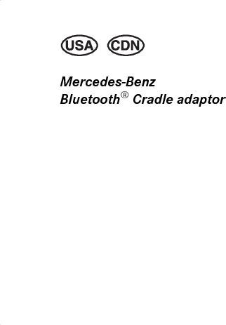 Mercedes-BenzBluetooth® Cradle adaptor