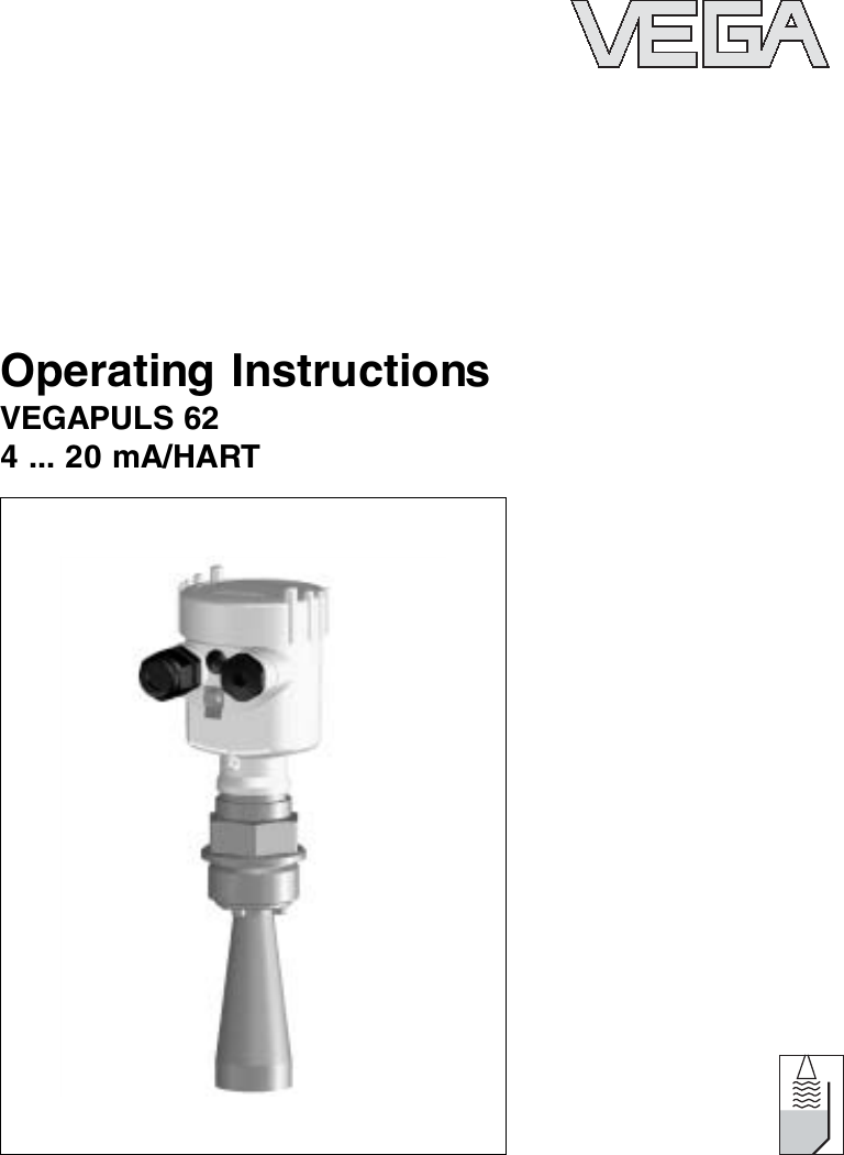 Operating InstructionsVEGAPULS 624... 20 mA/HART