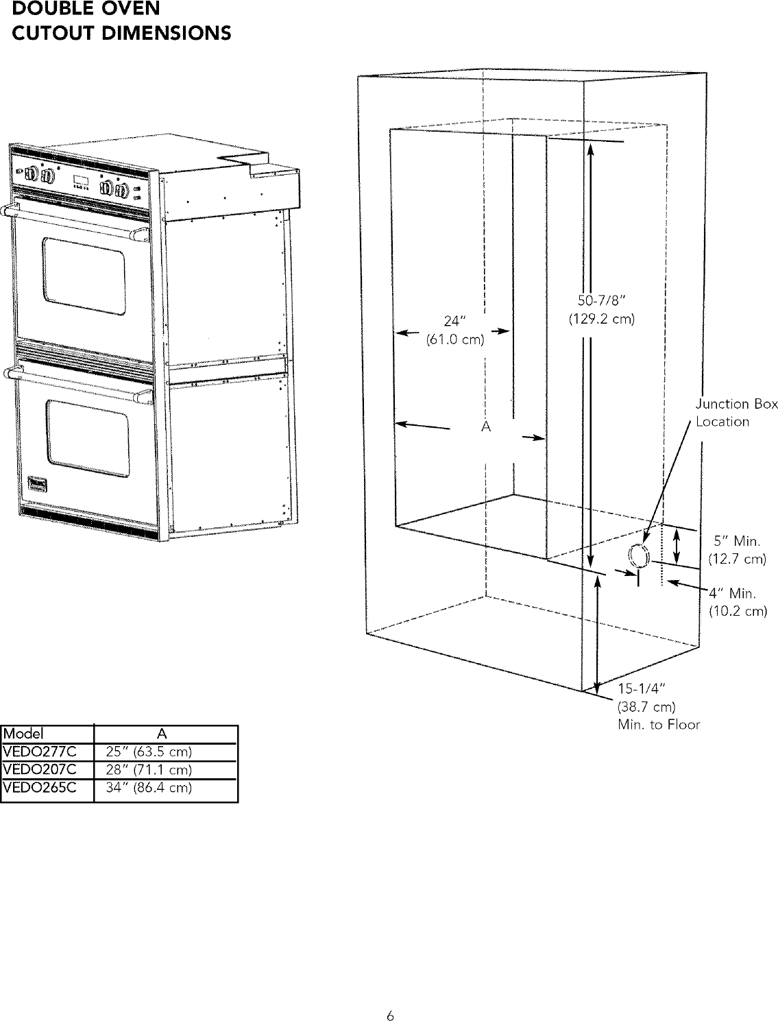 Page 6 of 12 - VIKING  RANGE CORP. Built In Oven, Electric Manual L0412511