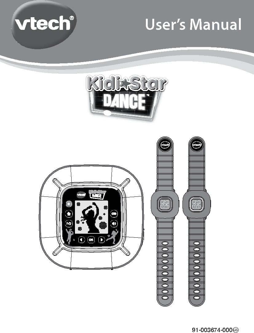 VTech Electronics 52051 KIDI STAR DANCE User Manual