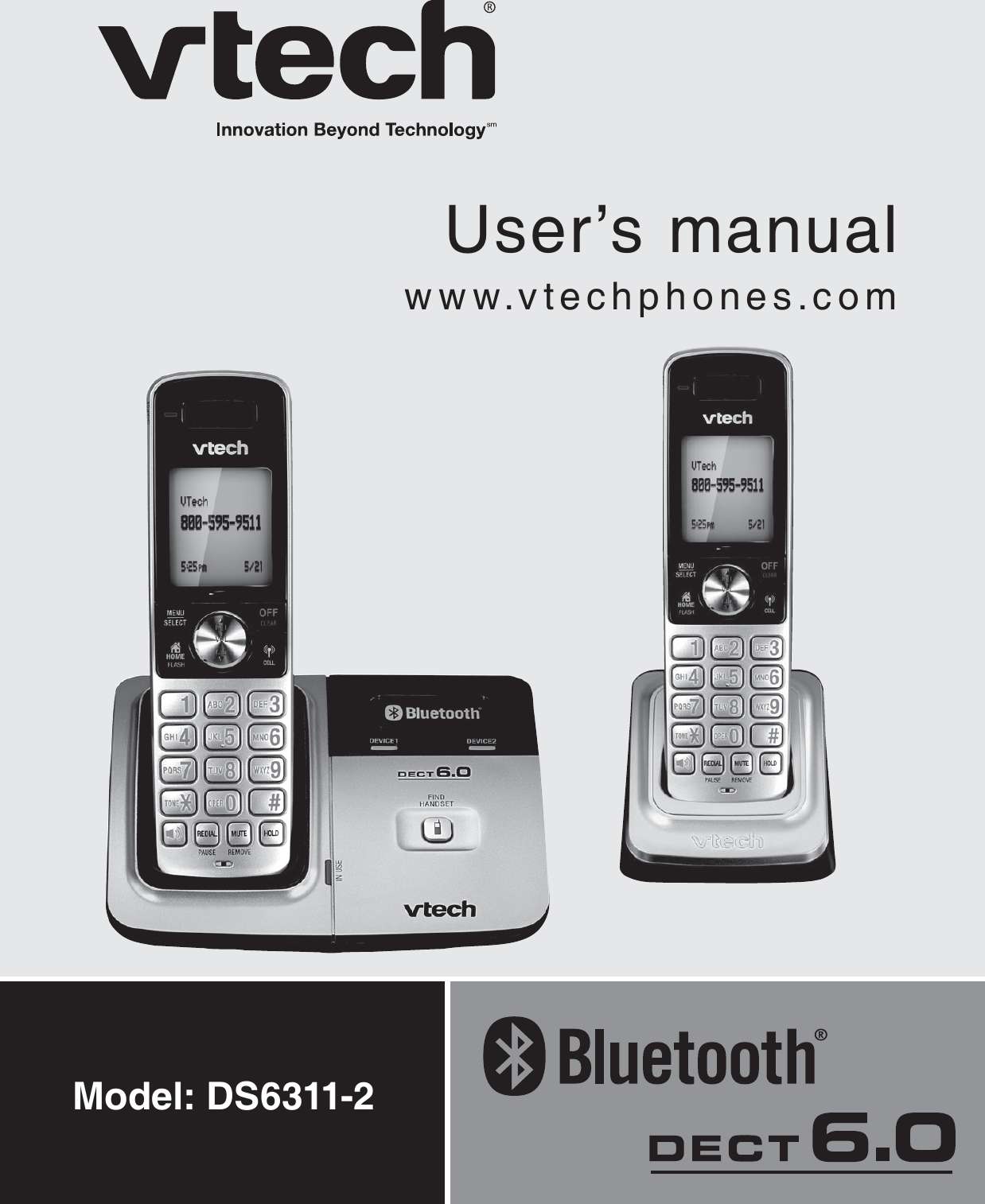 User’s manualwww.vtechphones.comModel: DS6311-2