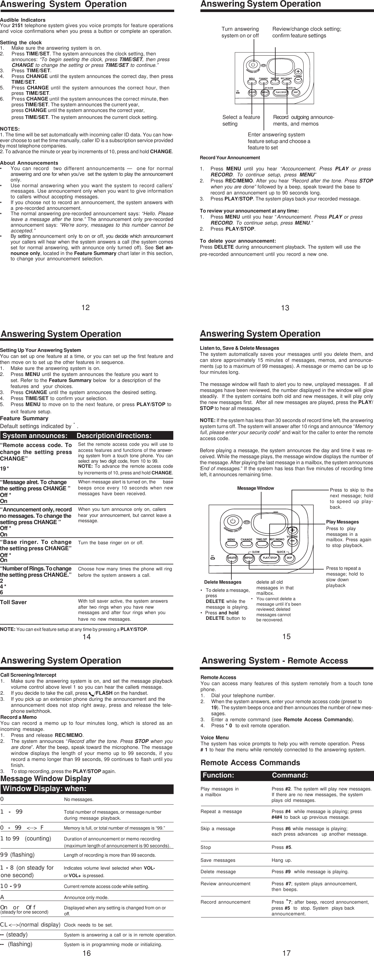 Page 3 of 6 - VTech T2151 91-00270-020-000.2151.R0 User Manual  To The A481a7ec-a103-4a0b-b338-efb4586a1883
