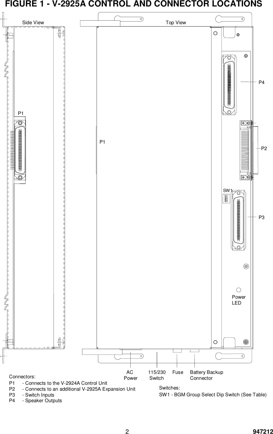 Page 2 of 6 - Valcom Valcom-Intercom-System-Vsp-V-2925A-Users-Manual- Valcom-intercom-system-vsp-v-2925a-users-manual