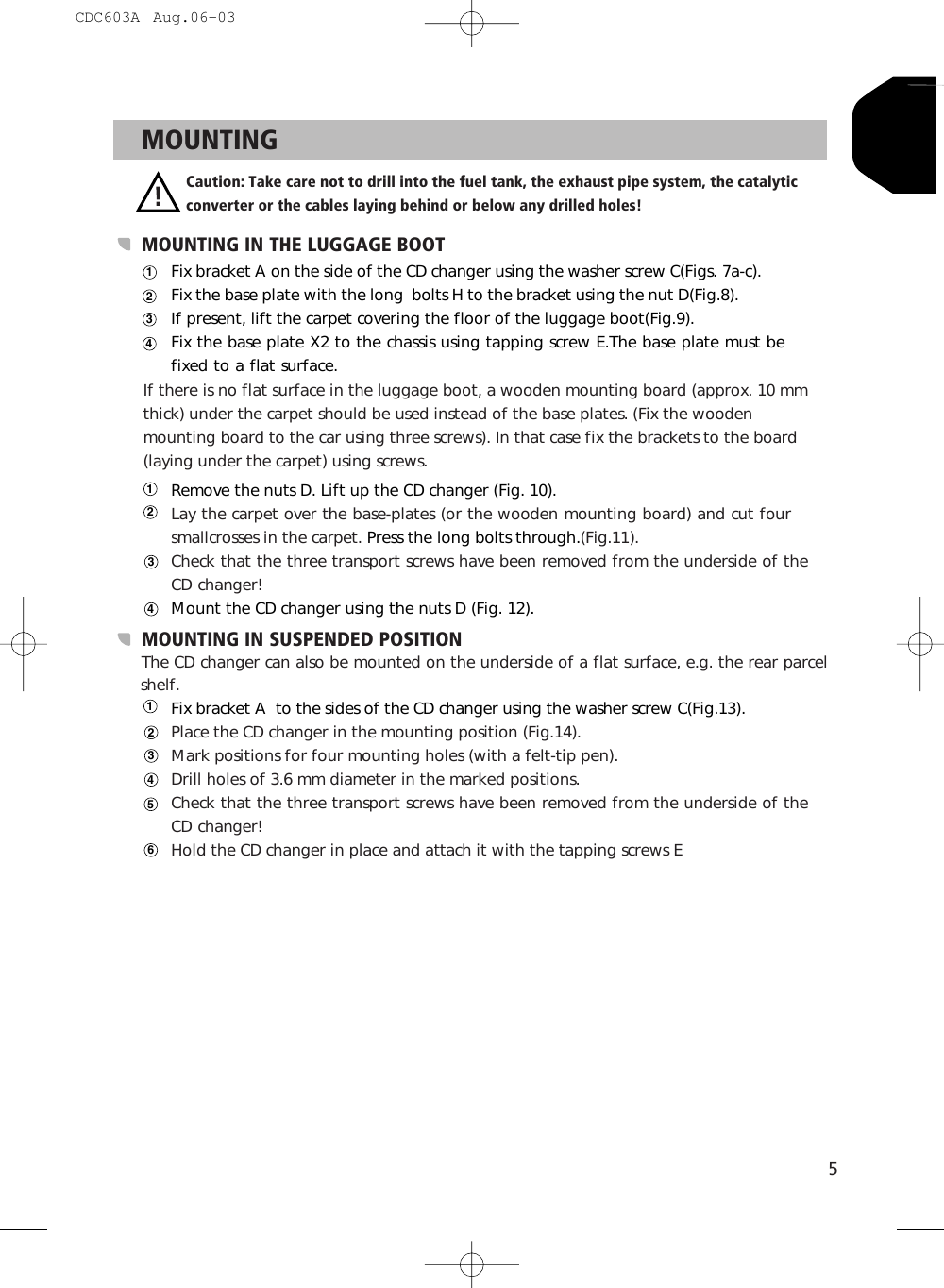 Page 7 of 12 - Vdo-Dayton Vdo-Dayton-Chm-604-Mp3-Users-Manual-  Vdo-dayton-chm-604-mp3-users-manual