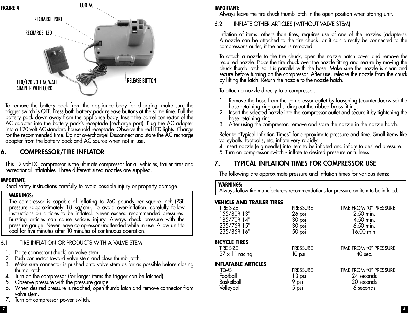 Page 5 of 8 - Vector Vector-Airpro-Vec259-Users-Manual- VEC259 Manual.qxp  Vector-airpro-vec259-users-manual