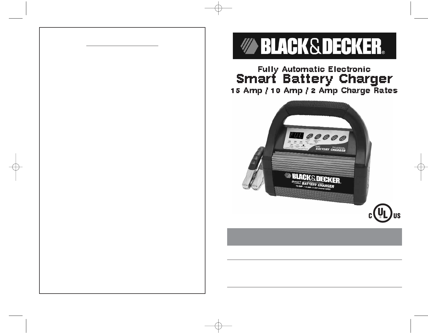 Vector Vec1089Abd Users Manual