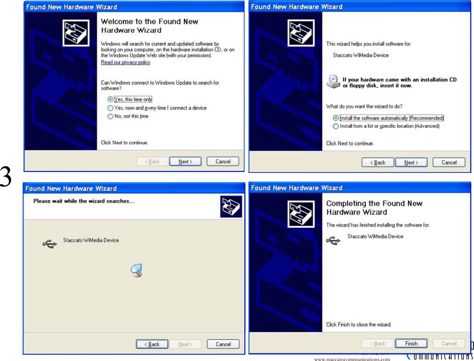  CSommunicationstaccato6195 Lusk Blvd, Suite 200San Diego, CA 92121 858-812-1000 www.staccatocommunications.com 