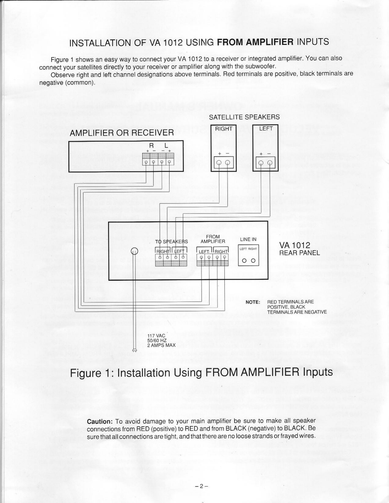 Page 4 of 10 - Velodyne-Acoustics Velodyne-Acoustics-Va-1012-Users-Manual- Velodyne-acoustics-va-1012-users-manual