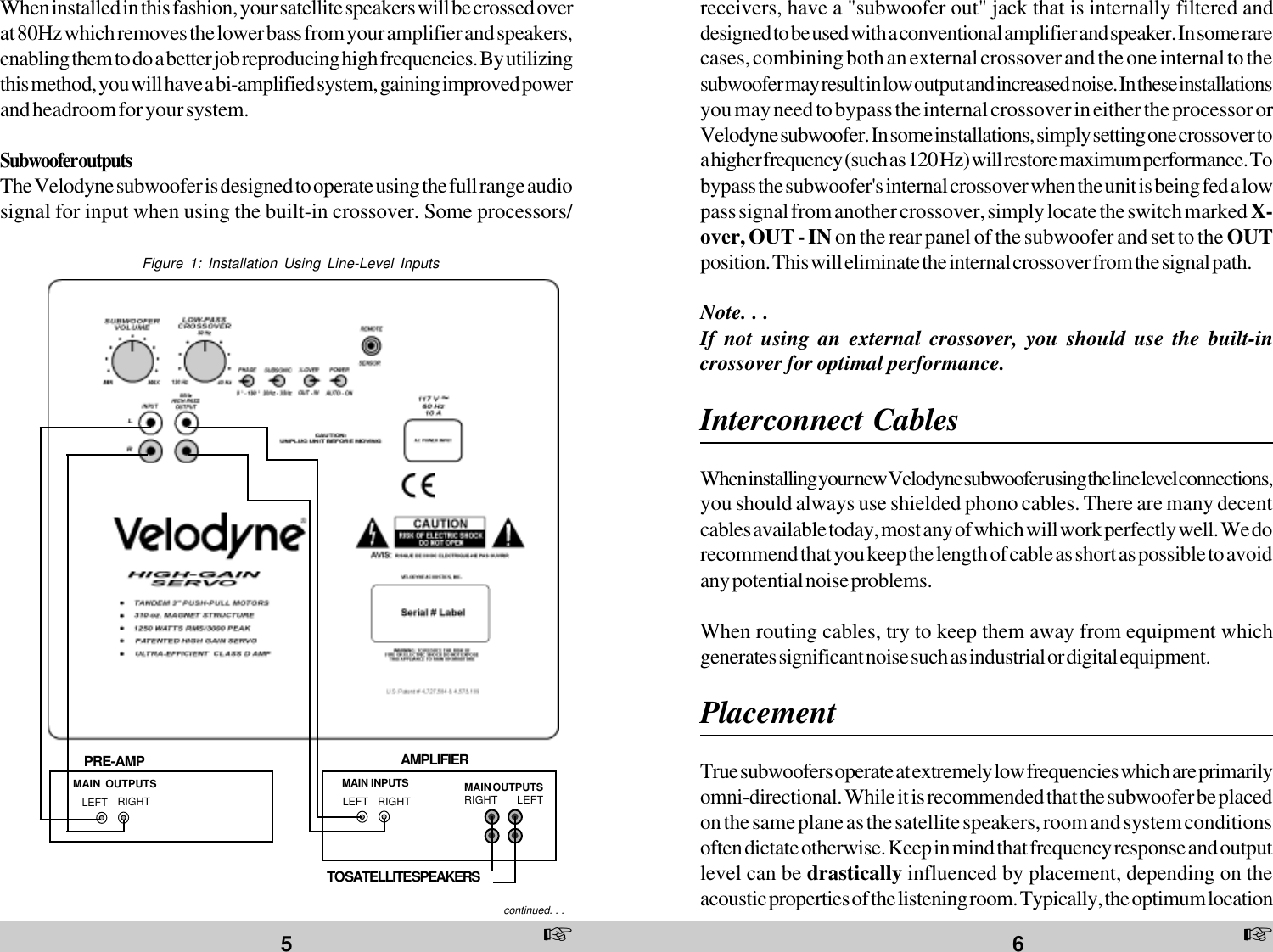 Page 10 of 10 - Velodyne-Acoustics Velodyne-Acoustics-Velodyne-Hgs-X-Series-Hgs-12X-Users-Manual- HGS-12X10103.p65  Velodyne-acoustics-velodyne-hgs-x-series-hgs-12x-users-manual