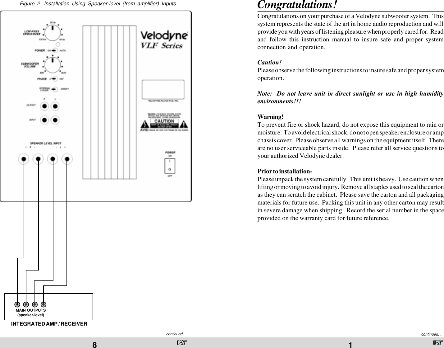 velodyne vlf 1012