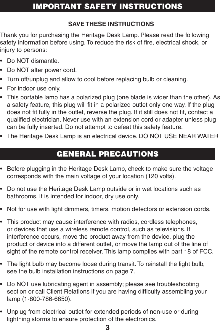 Page 3 of 12 - Verilux Verilux-Vd03-Users-Manual- VD03_Man_Rev3  Verilux-vd03-users-manual