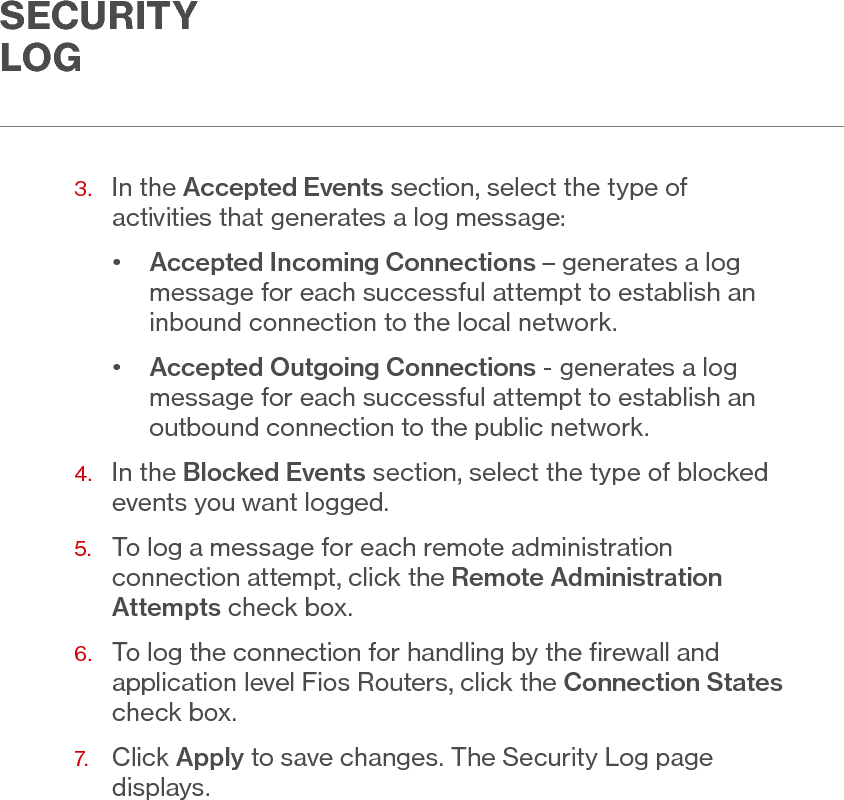 120verizon.com/ﬁos      |      ©2016 Verizon. All Rights Reserved./ CONFIGURINGSECURITY SETTINGS