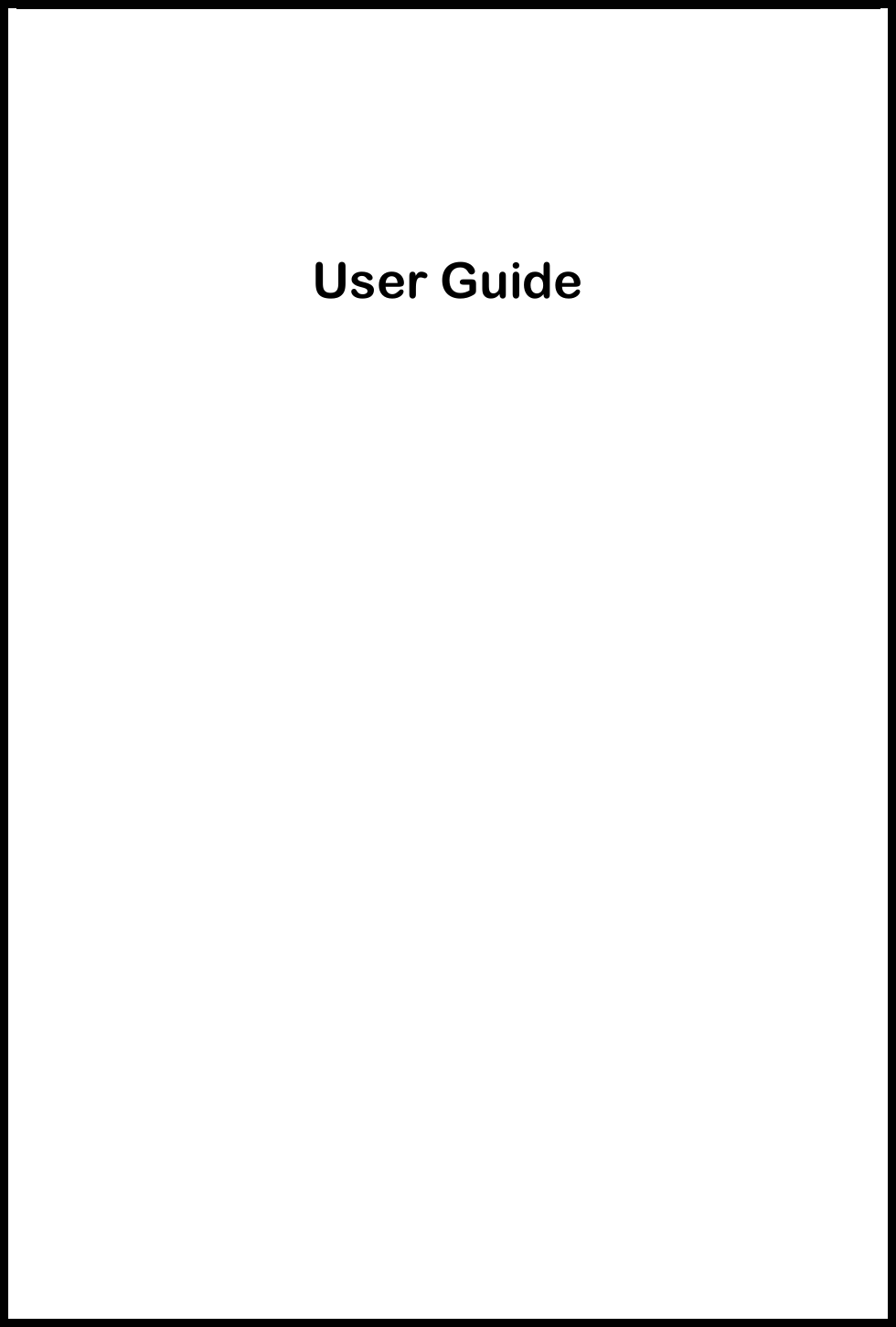 User Guide