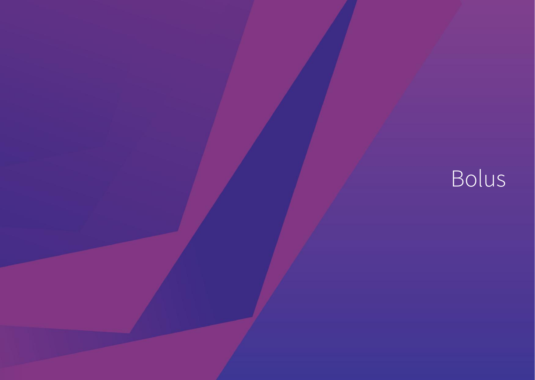 Bolus