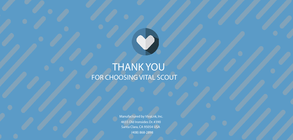 Page 5 of ViVaLnk VV-310 Vital Scout With RF Function User Manual IFU 12 6 2017