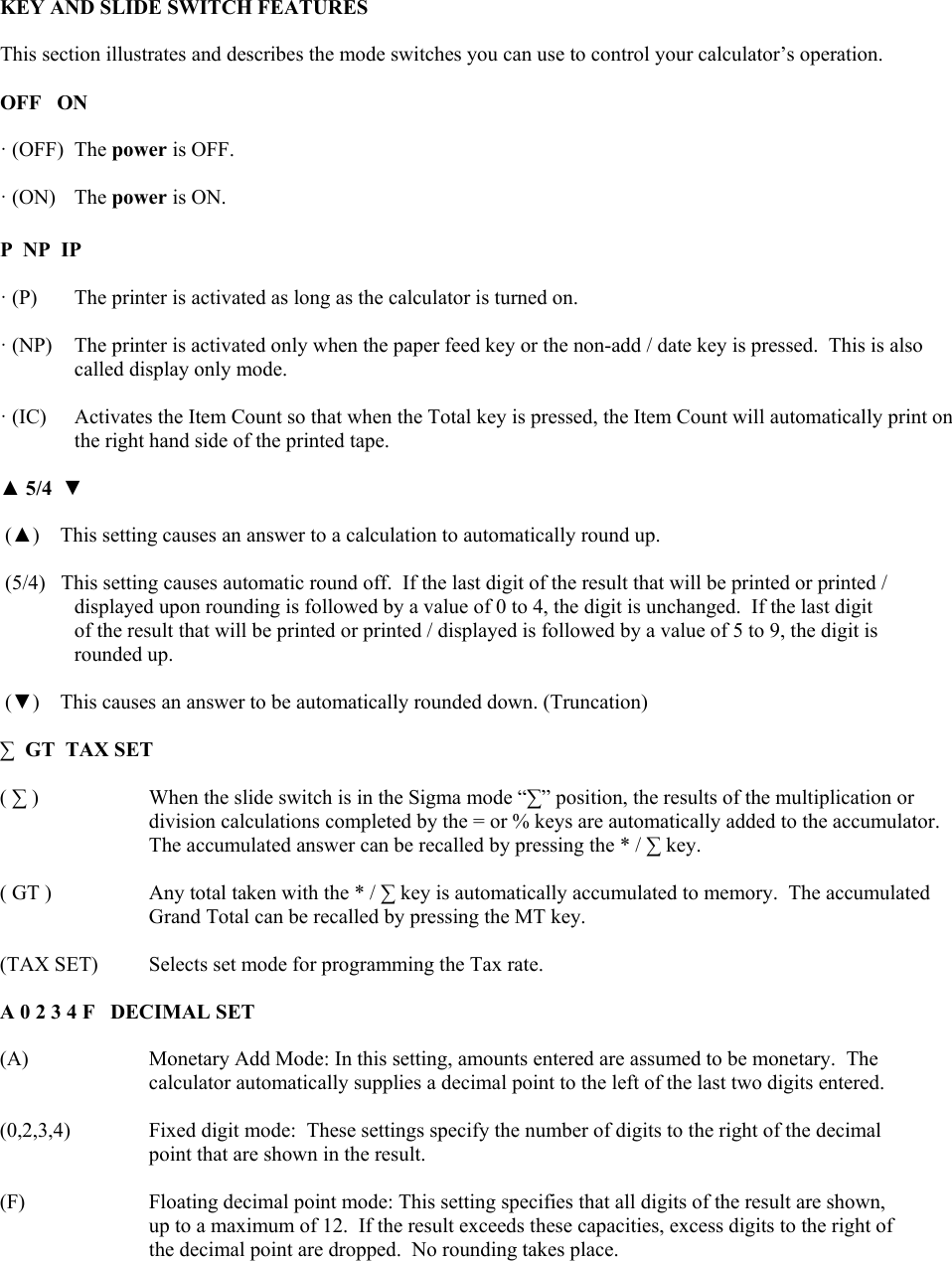 Page 4 of 7 - Victor Victor-Calculator-Users-Manual 1460-4