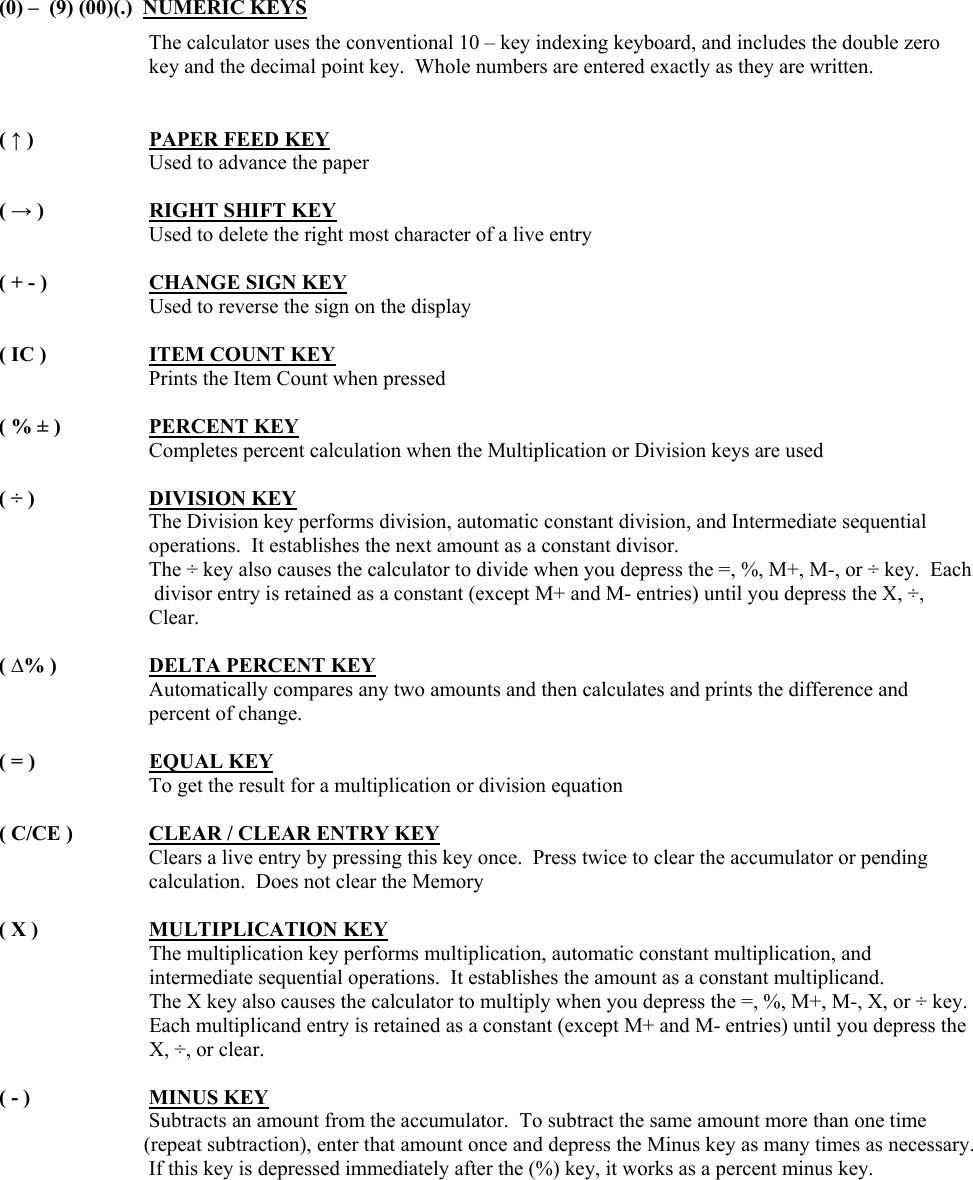 Page 5 of 7 - Victor Victor-Calculator-Users-Manual 1460-4