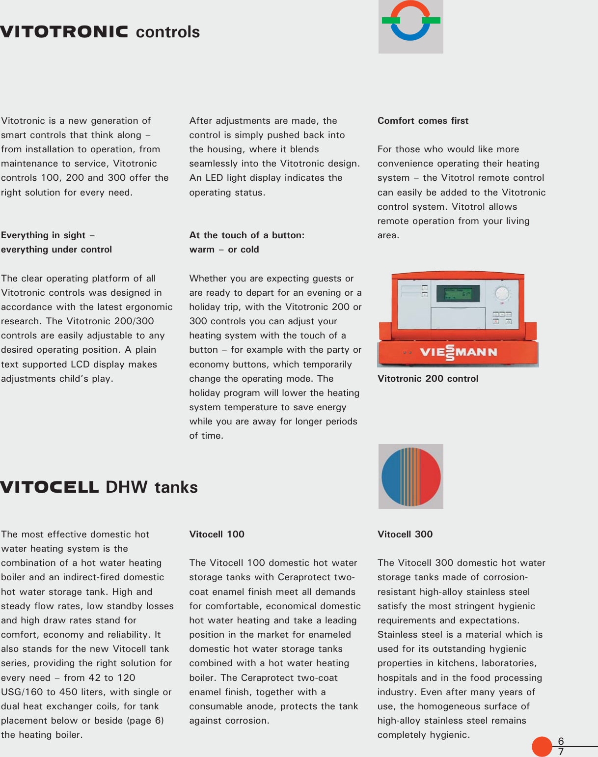 Page 7 of 12 - Viessmann Viessmann-Vitola-200-Brochure- Vitola 200 V1 6.0 MrpE.qxp  Viessmann-vitola-200-brochure