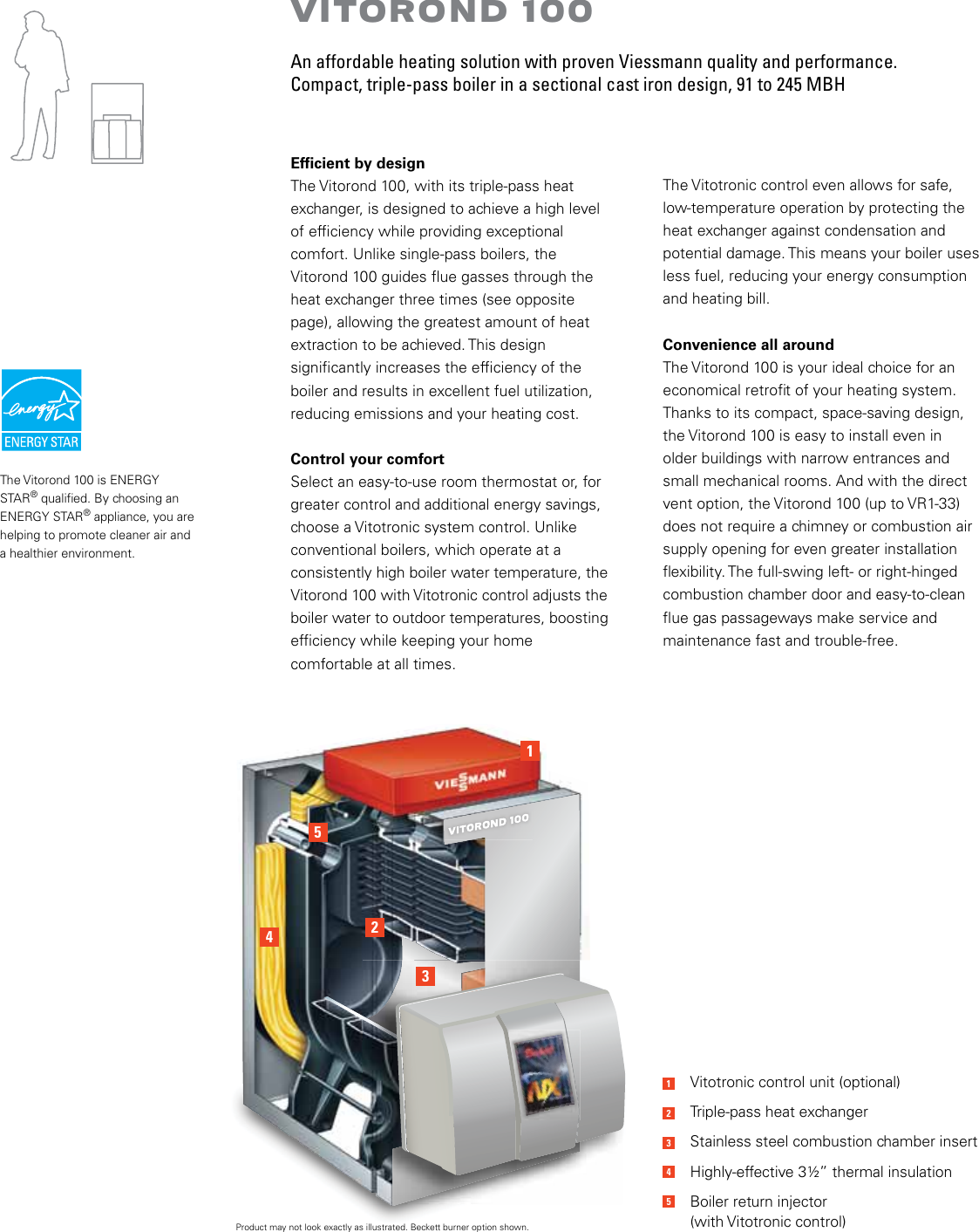 Page 4 of 12 - Viessmann Viessmann-Vitorond-100-Users-Manual-  Viessmann-vitorond-100-users-manual