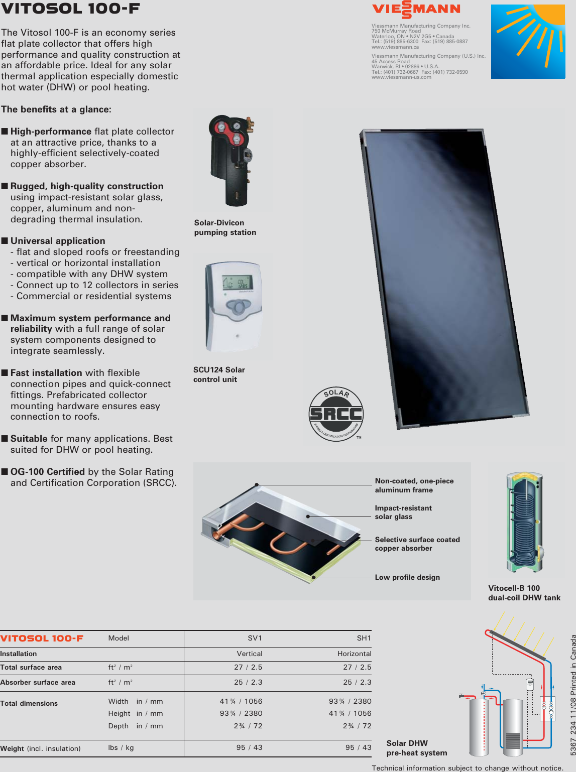 Viessmann Vitosol F Flyer V