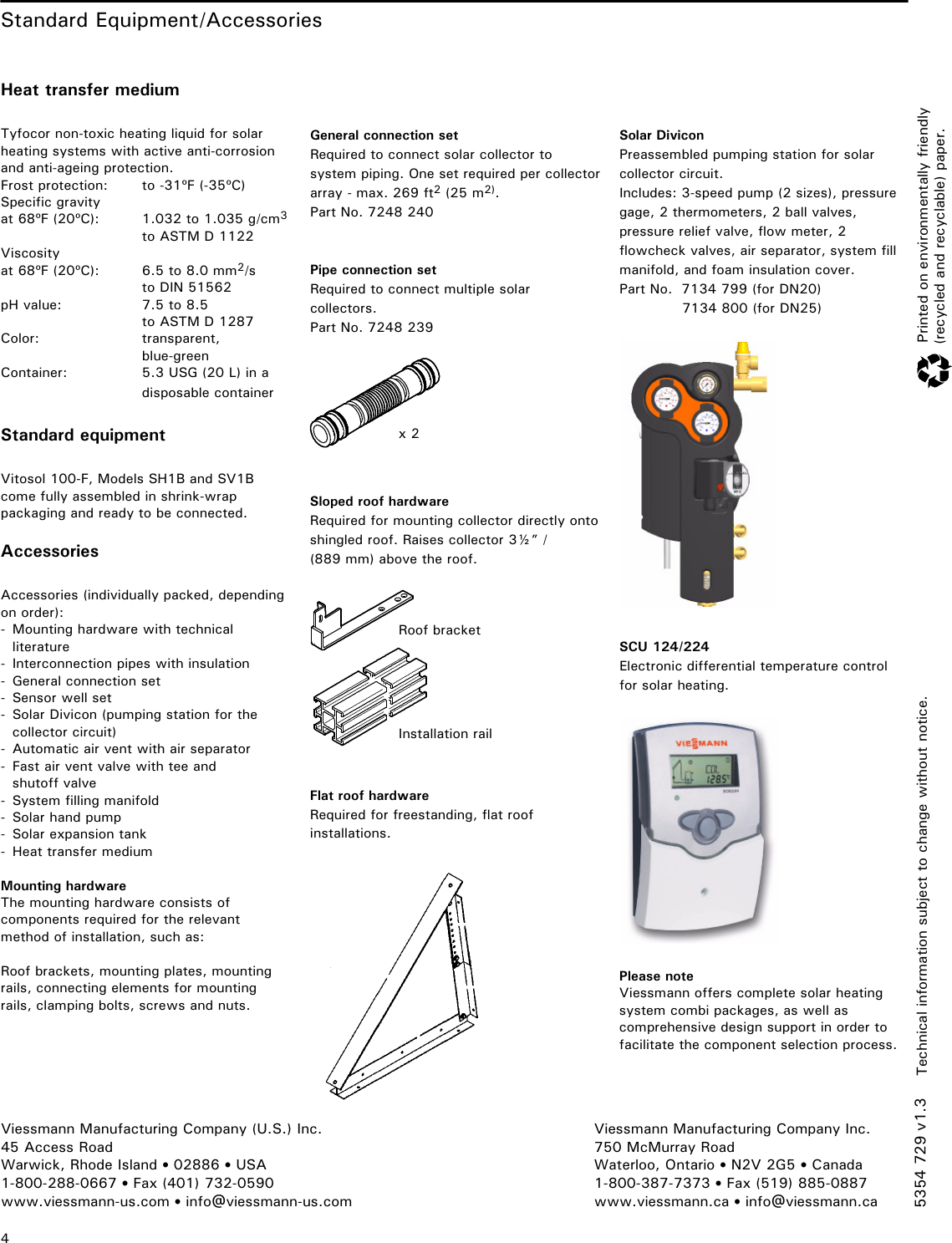 Page 4 of 4 - Viessmann Viessmann-Vitosol-100-F-Technical-Manual- 5354 729 V1.3  Viessmann-vitosol-100-f-technical-manual