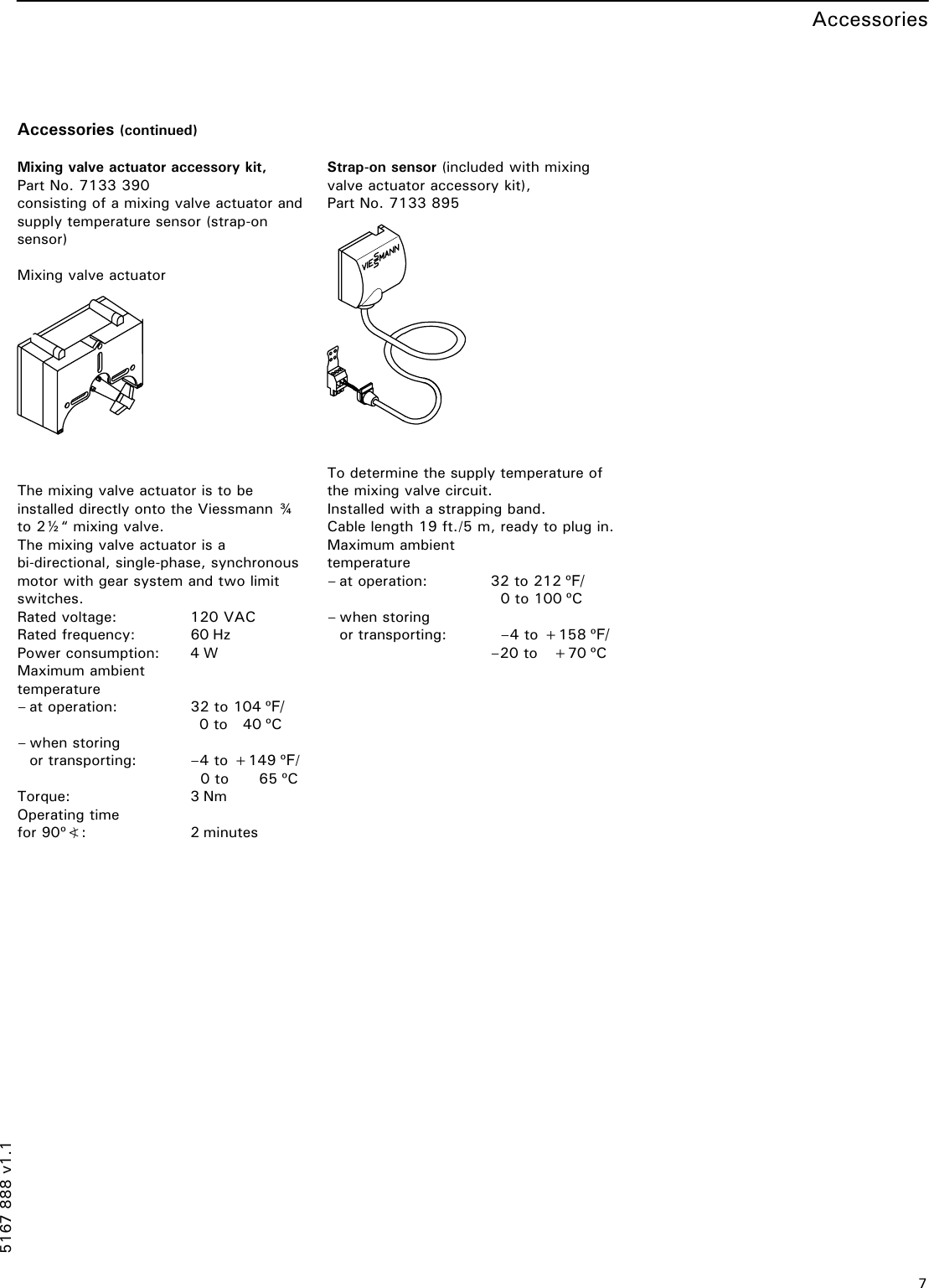 Page 7 of 8 - Viessmann Viessmann-Vitotronic-200-300-Technical-Manual- 5167 888 V1.1  Viessmann-vitotronic-200-300-technical-manual