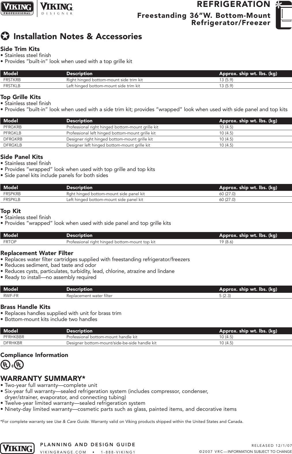 Page 5 of 5 - Viking Viking-Ddbf036-Users-Manual- 30 Full Height Wine Cellar  Viking-ddbf036-users-manual