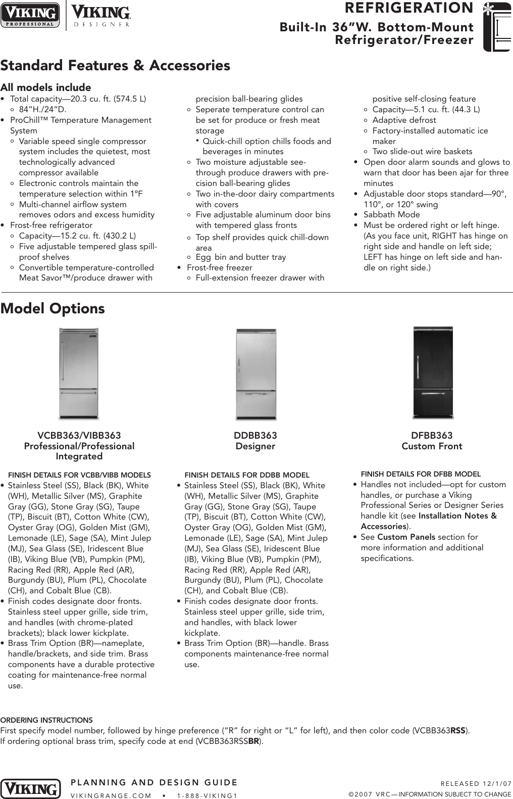 Page 1 of 9 - Viking Viking-Dfbb363-Users-Manual- Design Considerations  Viking-dfbb363-users-manual