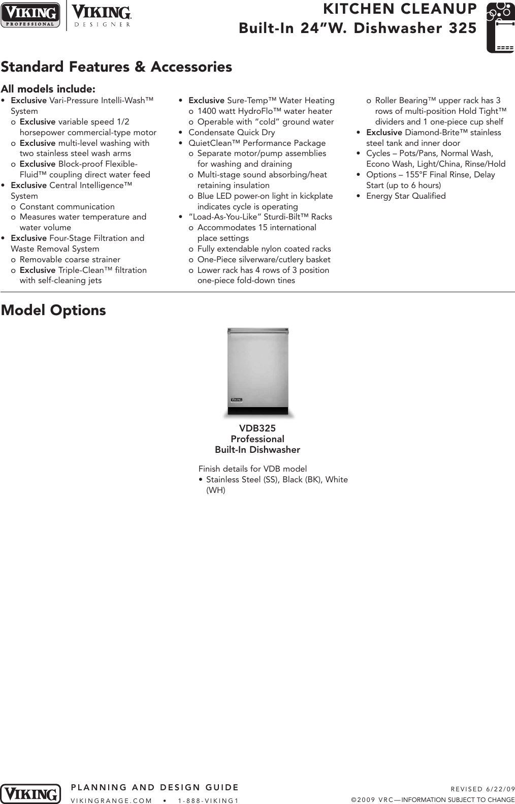 Viking Vdb325 Users Manual Design Considerations