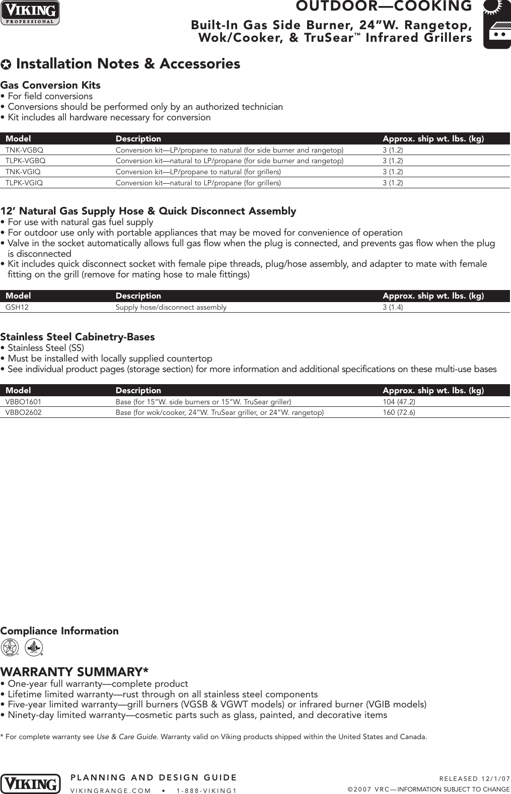 Page 7 of 7 - Viking Viking-Vgsb152T-Users-Manual- Design Considerations  Viking-vgsb152t-users-manual