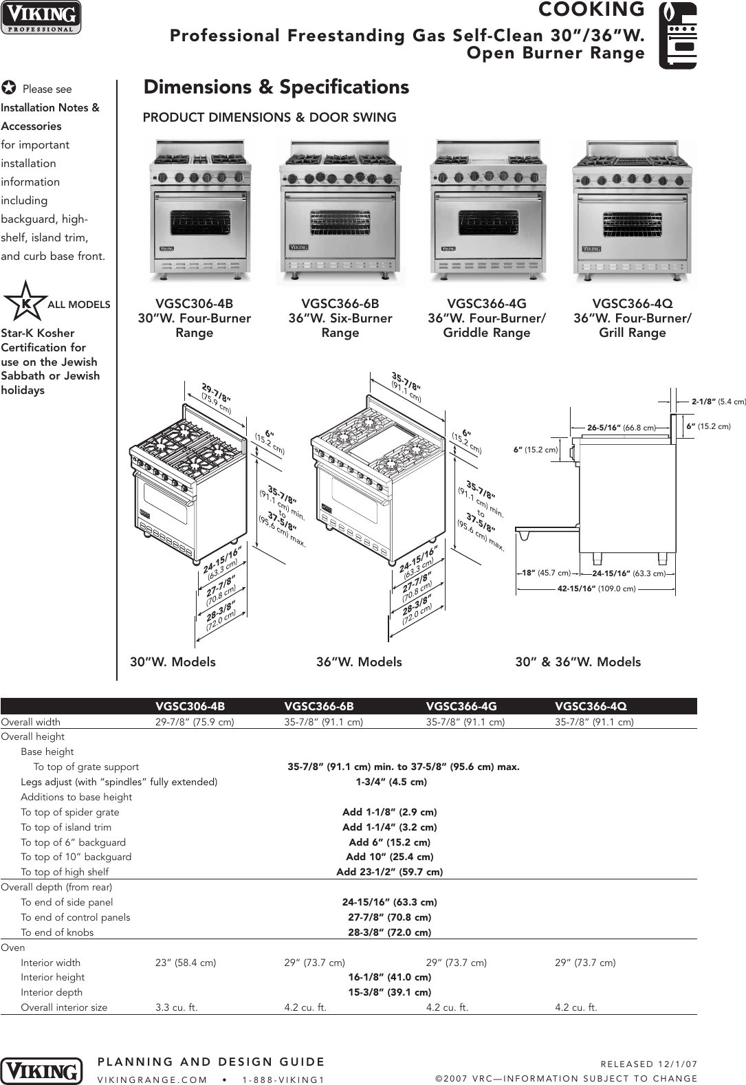 Page 2 of 6 - Viking Viking-Vgsc306-4B-Users-Manual- Design Considerations  Viking-vgsc306-4b-users-manual