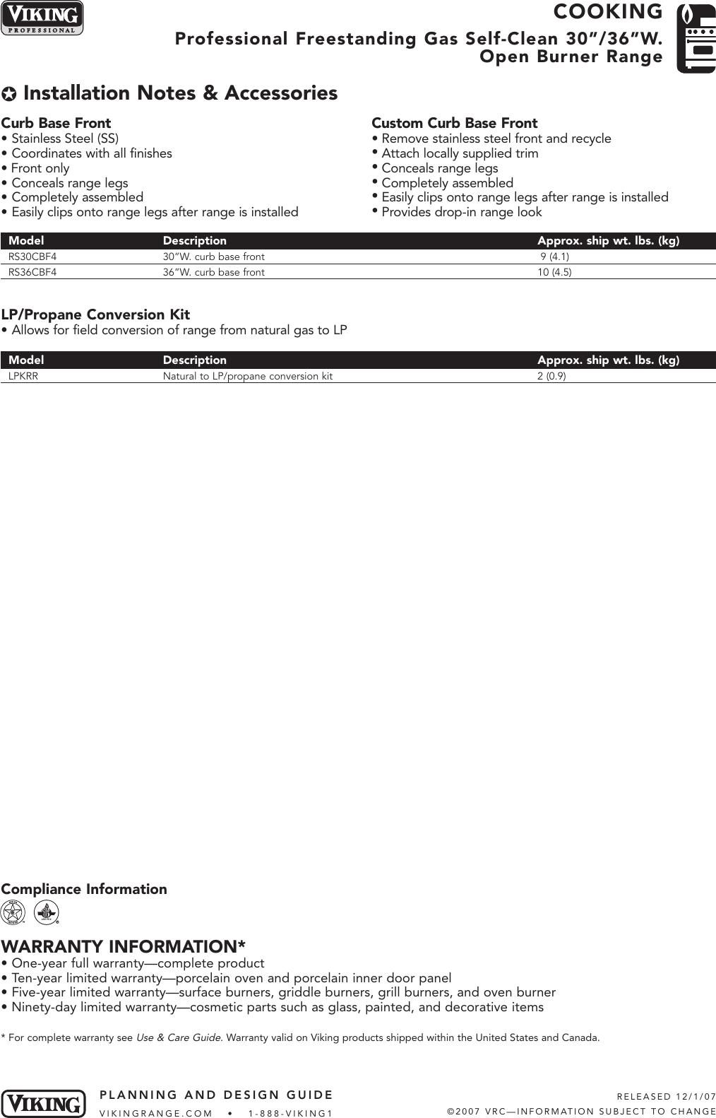 Page 6 of 6 - Viking Viking-Vgsc306-4B-Users-Manual- Design Considerations  Viking-vgsc306-4b-users-manual