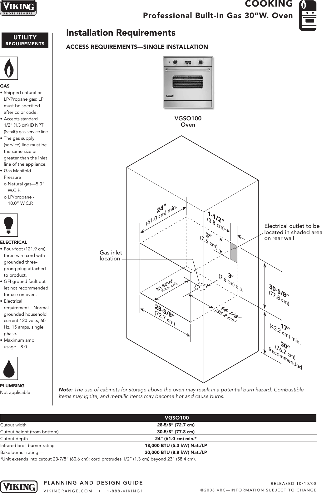 Page 3 of 4 - Viking Viking-Vgso100-Users-Manual-  Viking-vgso100-users-manual