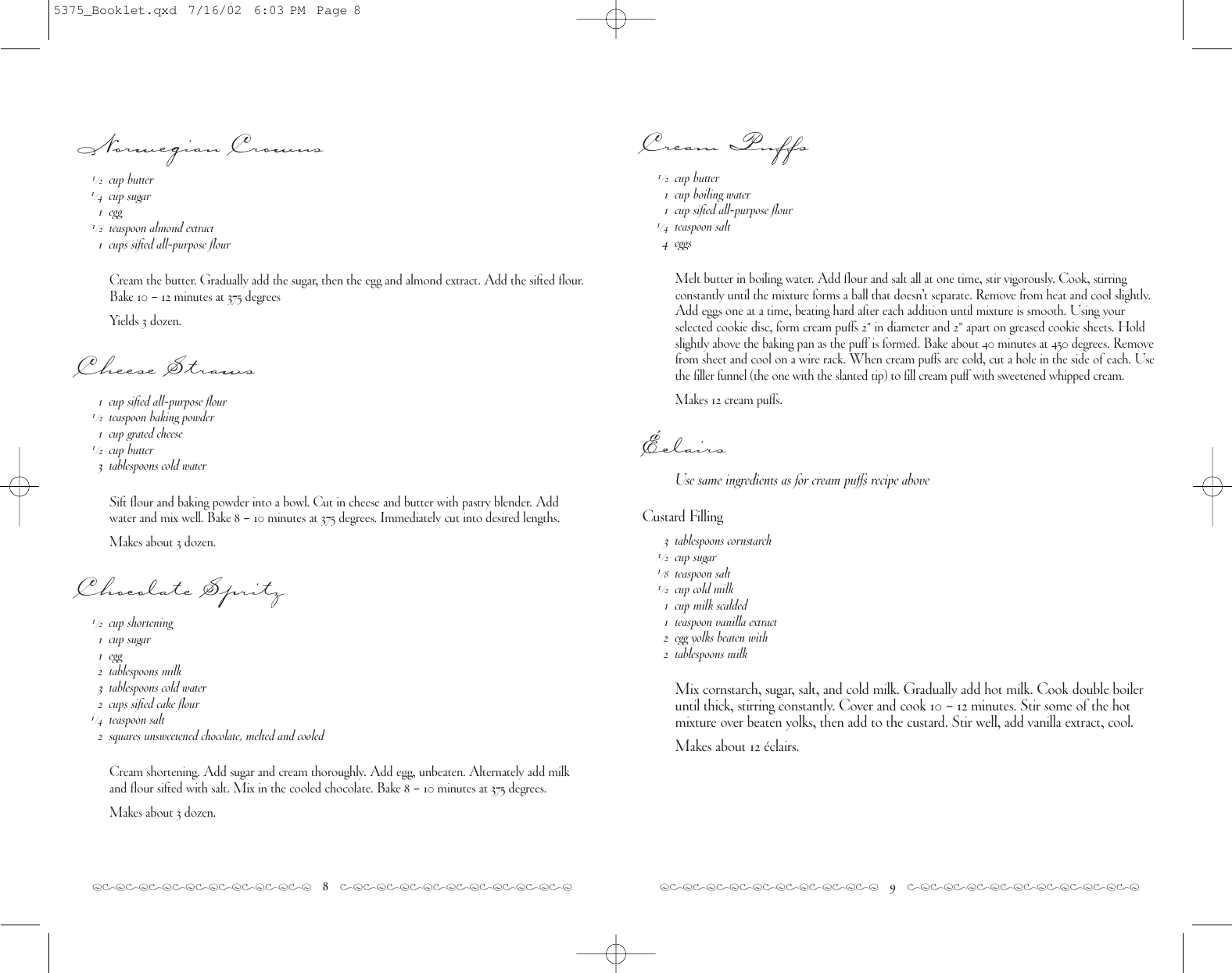 Page 5 of 7 - Villaware Villaware-Cookie-Press-Cordless-And-Rechargeable-Users-Manual- 5375_Booklet Villaware-cookie-press-cordless-and-rechargeable-users-manual