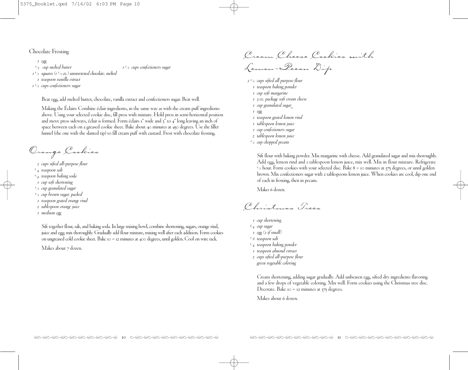 Page 6 of 7 - Villaware Villaware-Cookie-Press-Cordless-And-Rechargeable-Users-Manual- 5375_Booklet Villaware-cookie-press-cordless-and-rechargeable-users-manual