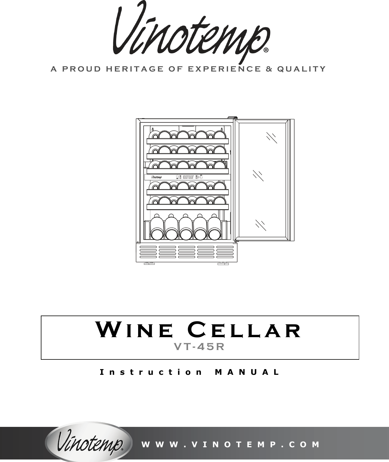 Vinotemp Vt 45 Users Manual