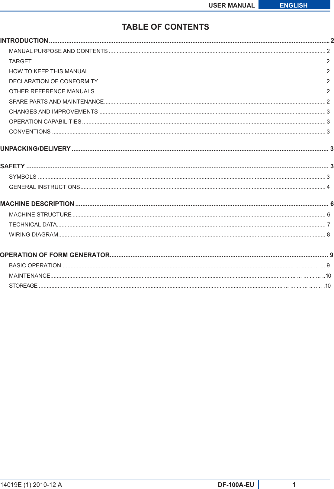 Page 2 of 11 - Viper Viper-Df-100A-Eu-Users-Manual