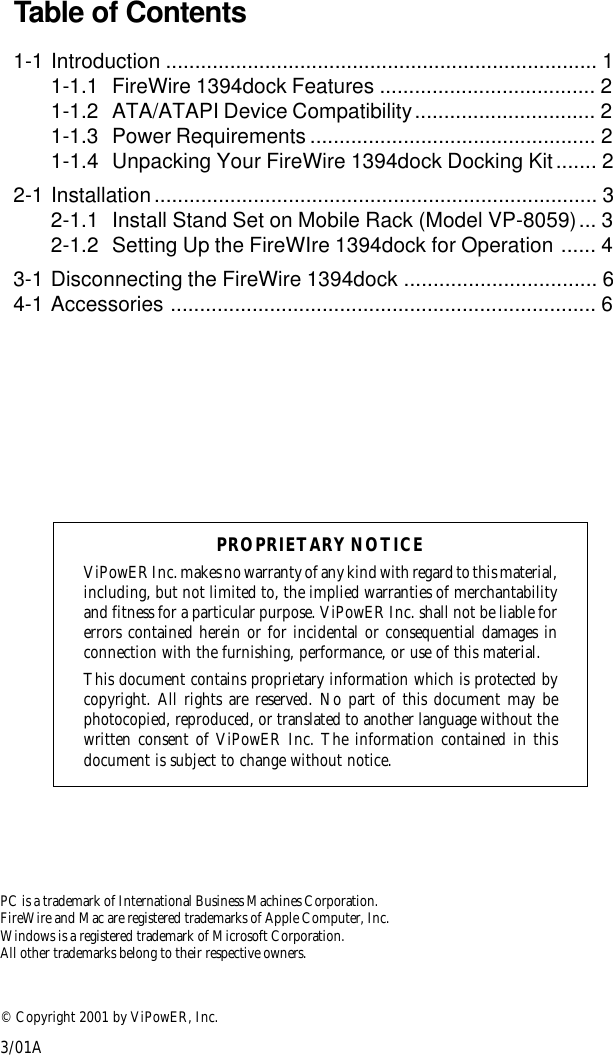 Page 2 of 8 - Vipower Vipower-Vp-8059-Users-Manual- HotDk-Cov  Vipower-vp-8059-users-manual