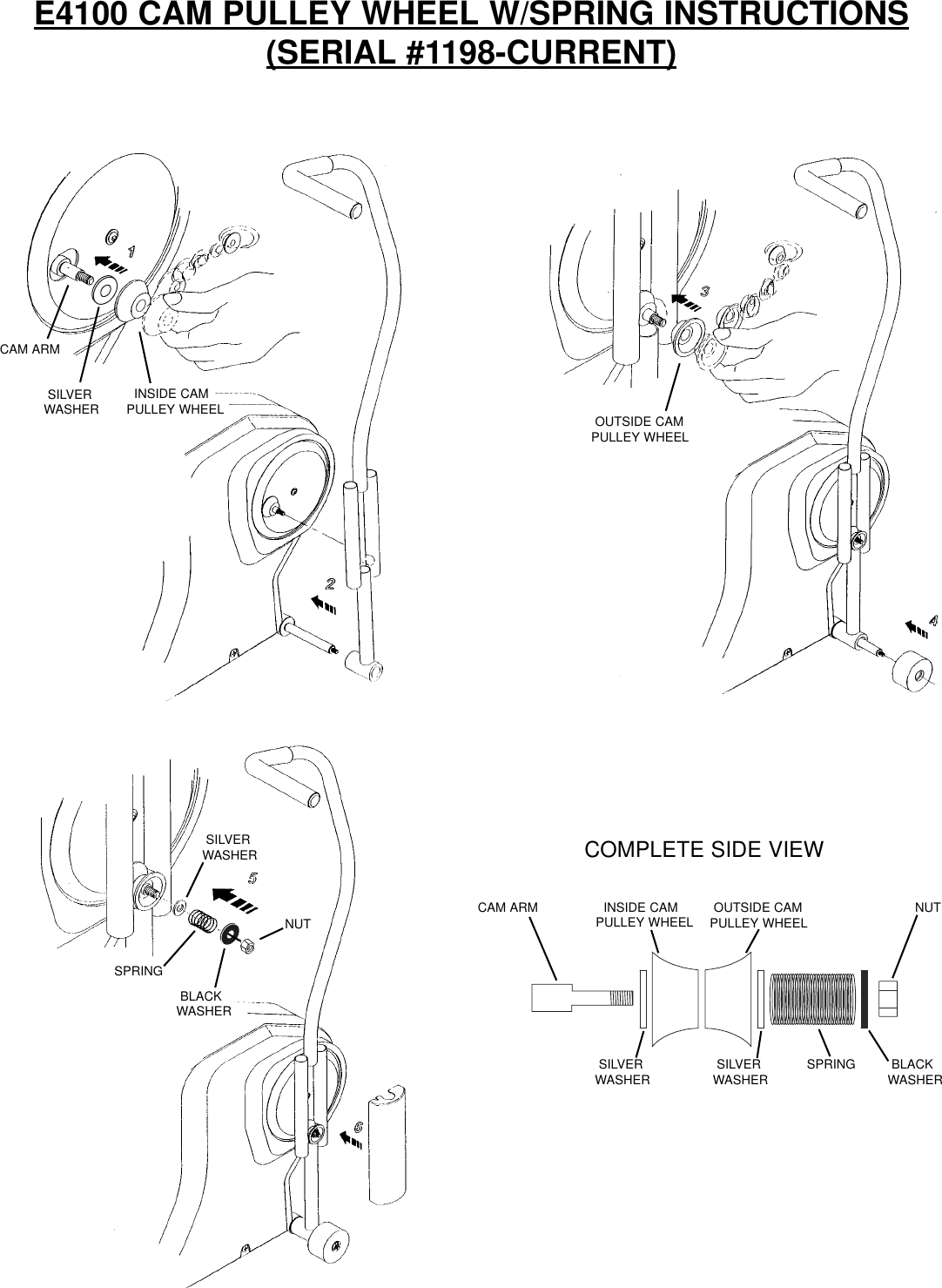 Page 8 of 9 - Vision-Fitness Vision-Fitness-E4100-Users-Manual-  Vision-fitness-e4100-users-manual