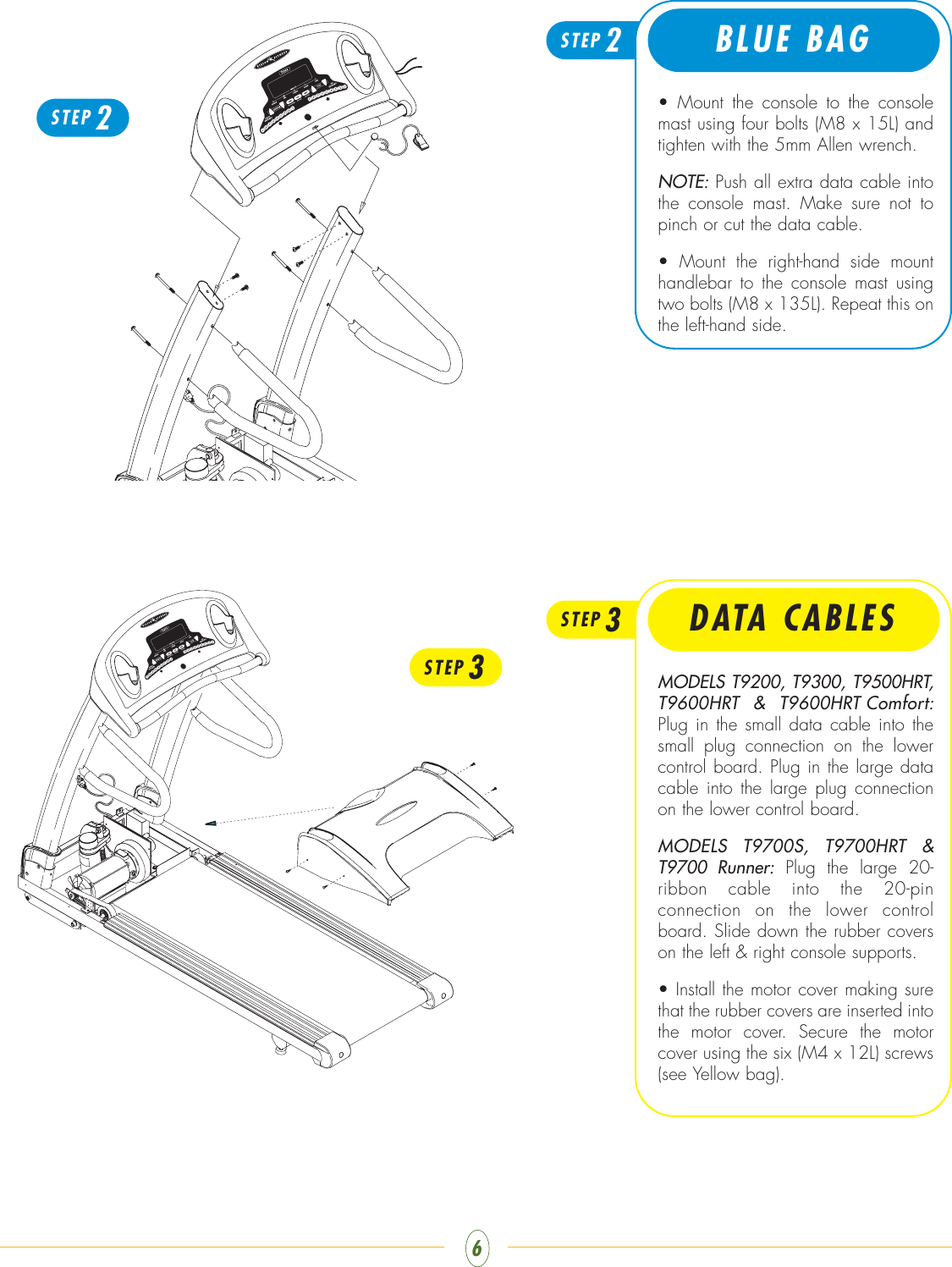 Page 6 of 8 - Vision-Fitness Vision-Fitness-T9600Hrt-Users-Manual-  Vision-fitness-t9600hrt-users-manual