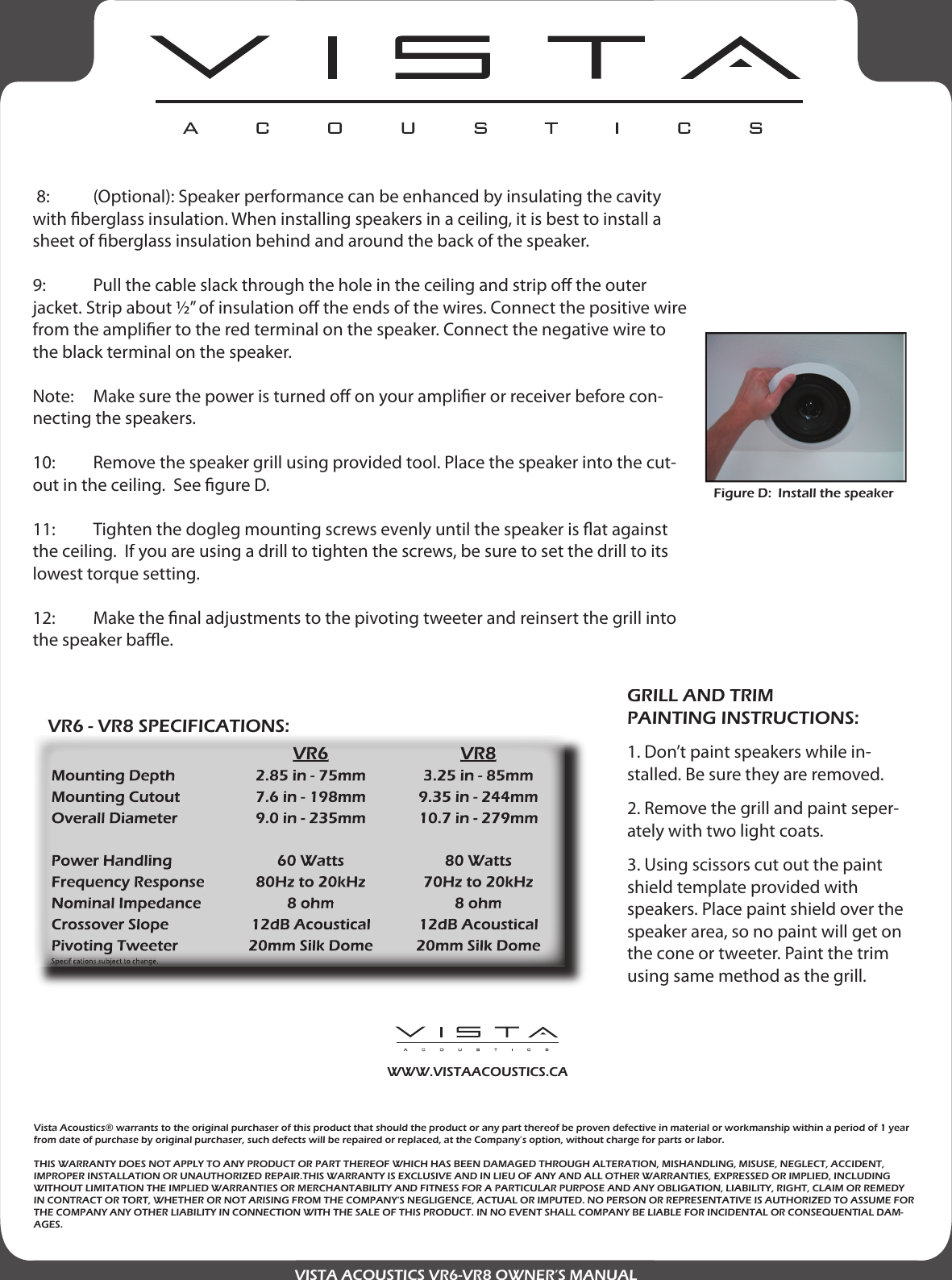 Page 2 of 2 - Vista-Imaging Vista-Imaging-Vr6-Users-Manual- VR6-8 Manual  Vista-imaging-vr6-users-manual