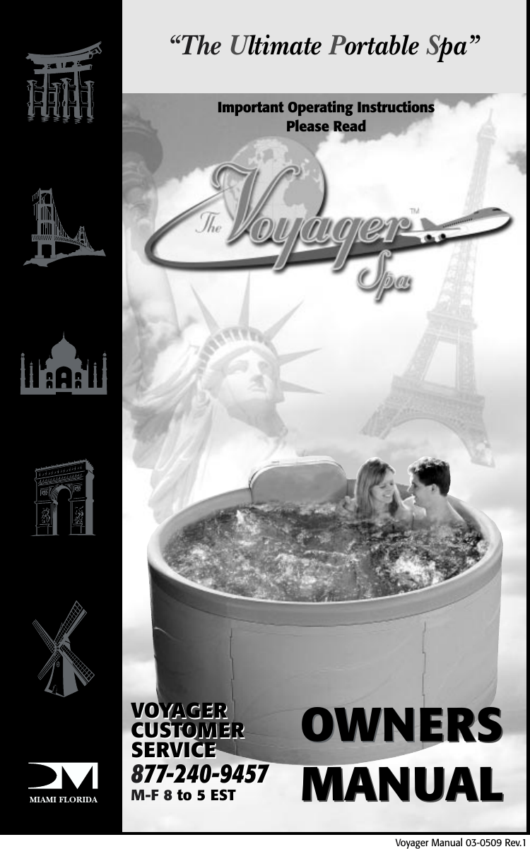 Vita Spa Portable Users Manual Voyager 03 0509 Pdf