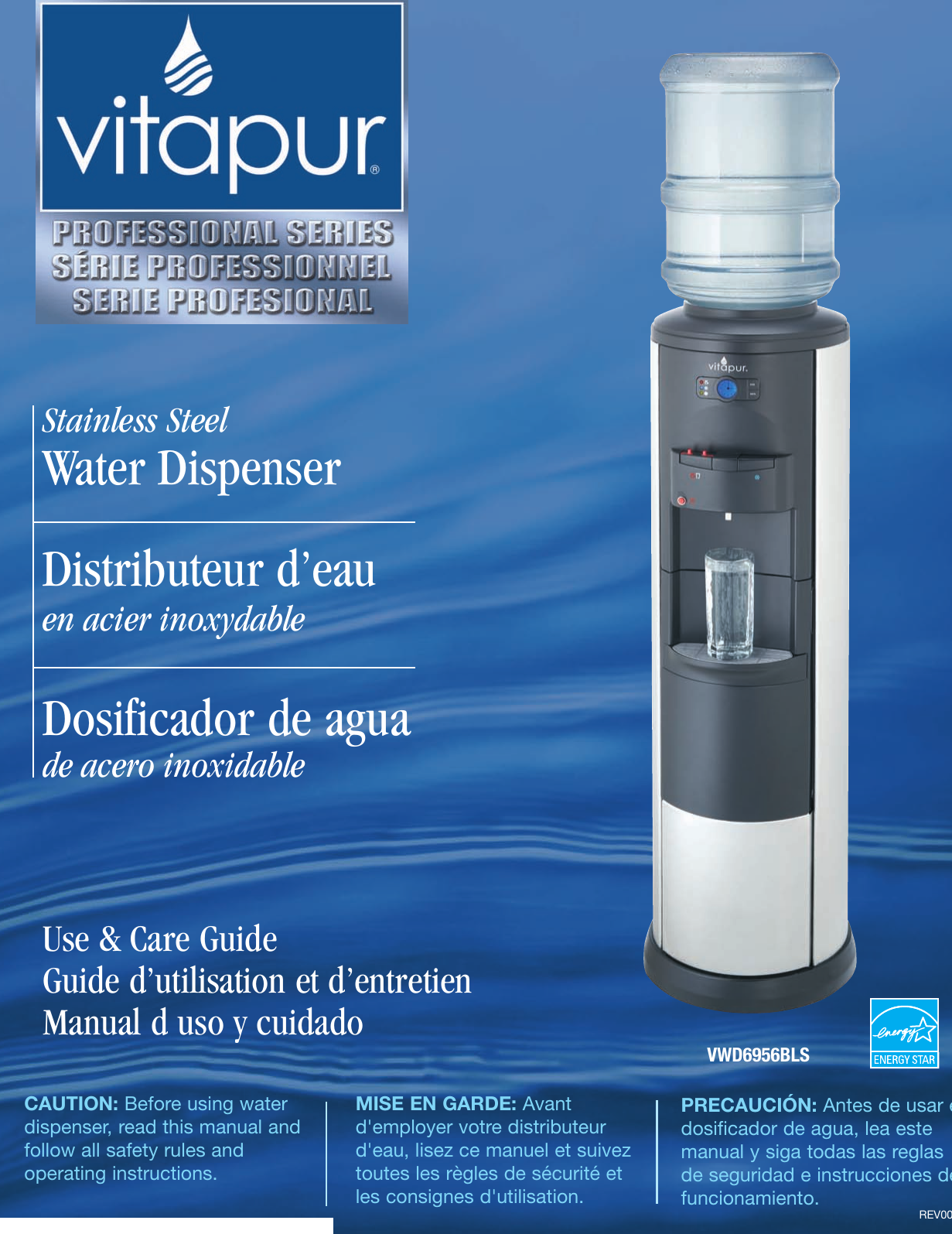 Page 1 of 10 - Vitapur Vitapur-Water-Dispenser-Use-And-Care-Manual- ManualsLib - Makes It Easy To Find Manuals Online!  Vitapur-water-dispenser-use-and-care-manual
